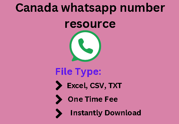 Canada whatsapp number resource