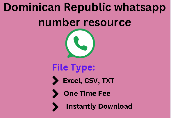 Dominican Republic whatsapp number resource