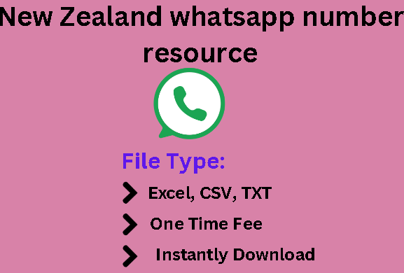 New Zealand whatsapp number resource