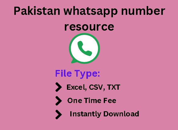 Pakistan whatsapp number resource
