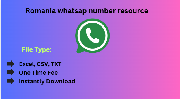 Romania whatsap number resource
