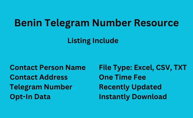 Benin telegram number resource