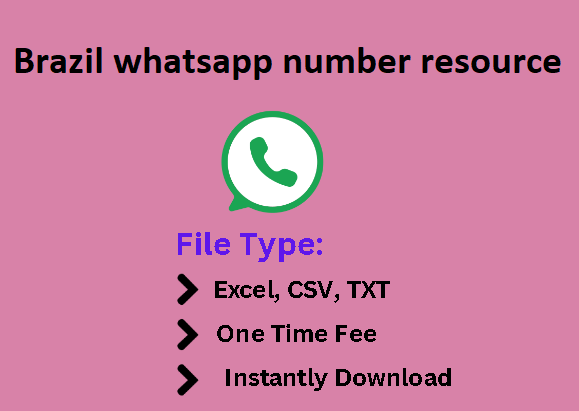 Brazil whatsapp number resource