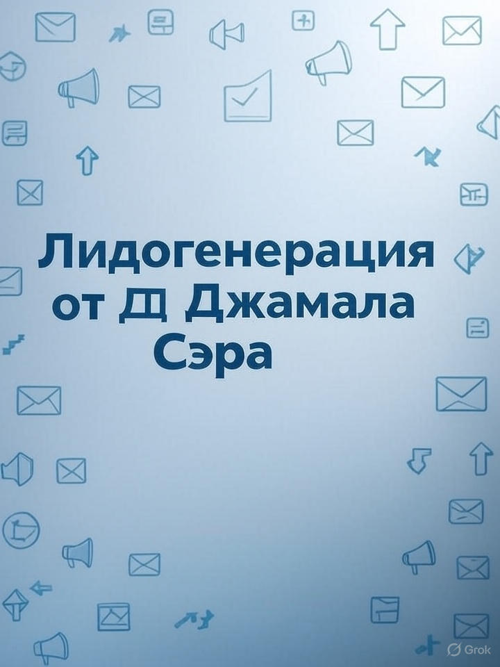 Лидогенерация от Джамала Сэра